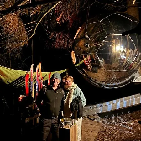 Mirror Globe Kandasphere Luksustelt