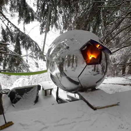 Mirror Globe Kandasphere Luksustelt *