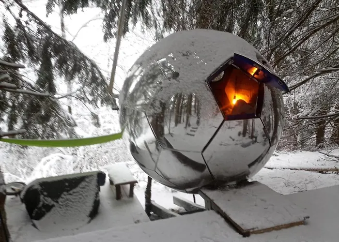 Mirror Globe Kandasphere Campismo de Luxo *