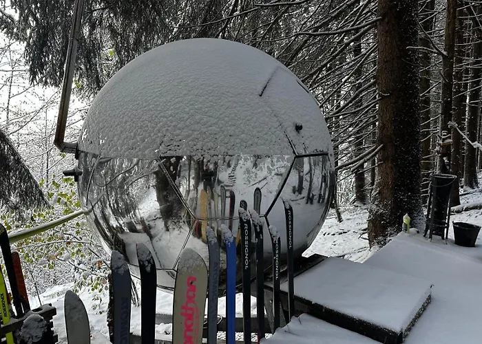 Mirror Globe Kandasphere Campismo de Luxo
