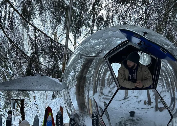 Mirror Globe Kandasphere Campismo de Luxo